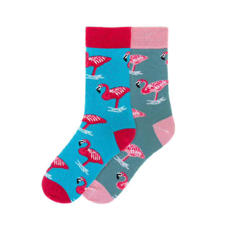Double Flamingo Women's Socks