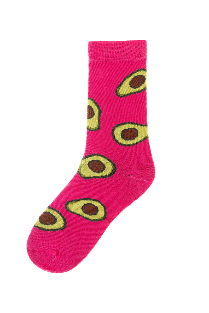 Avocado Rose Women's Socks